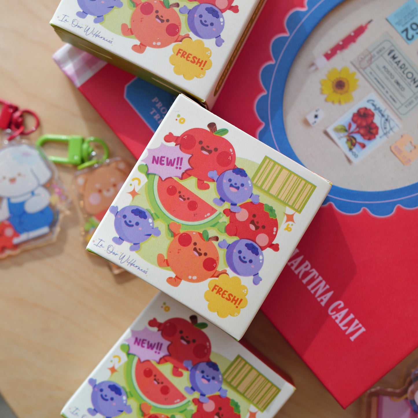 Fruit Friends Keychain Blind Box