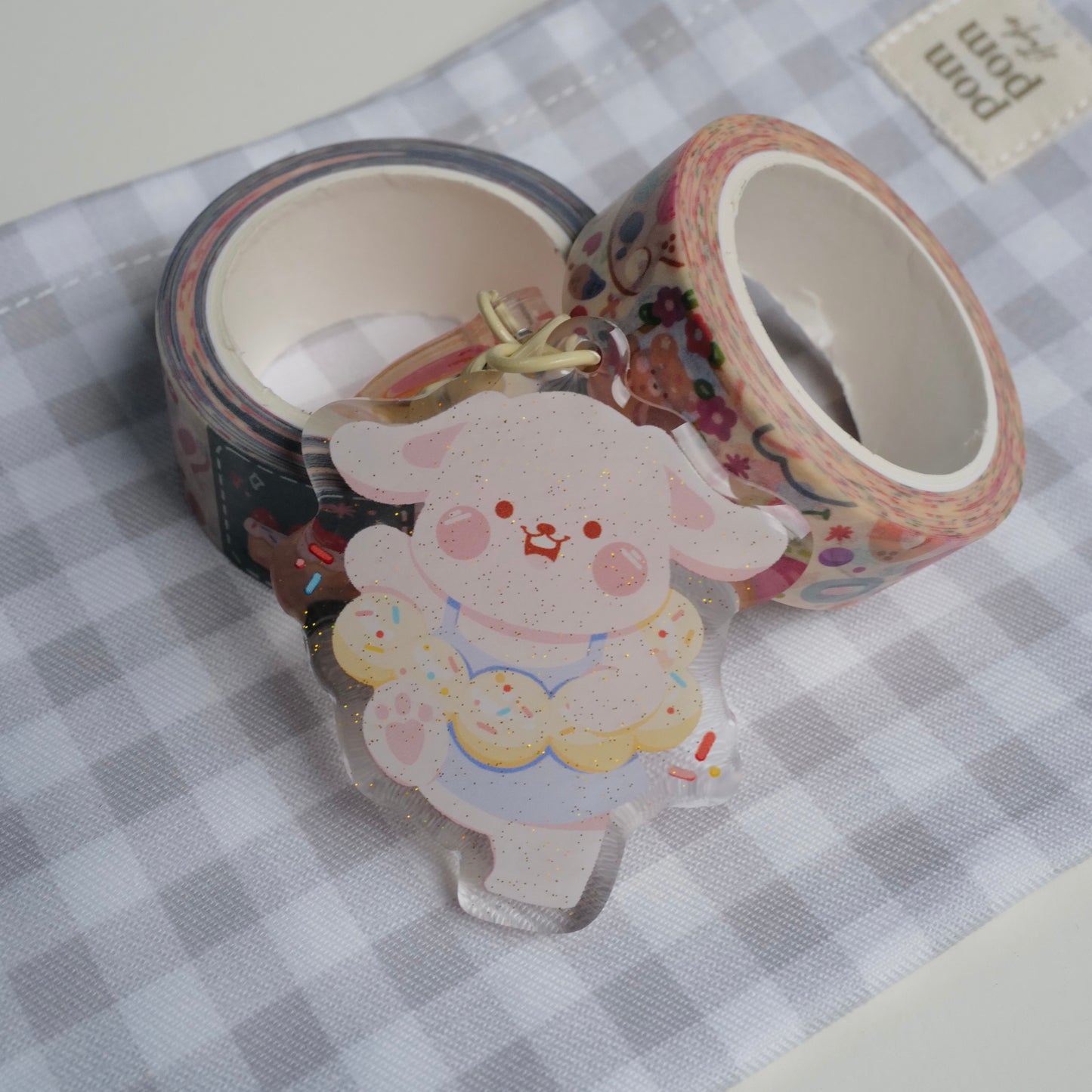 Bonnie's Donut w/ Mini Charm Keychain