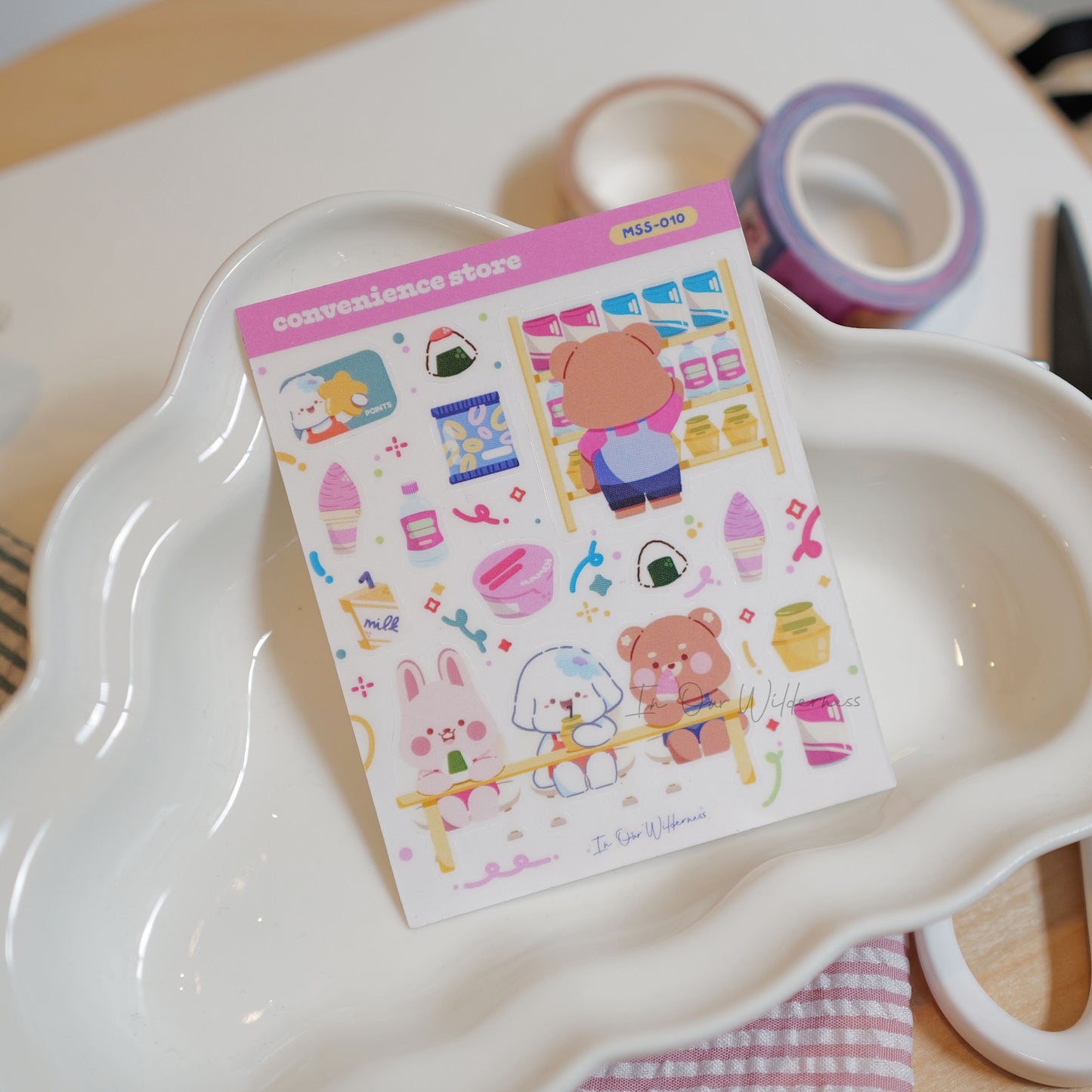 Convenience Store Mini Stickersheet