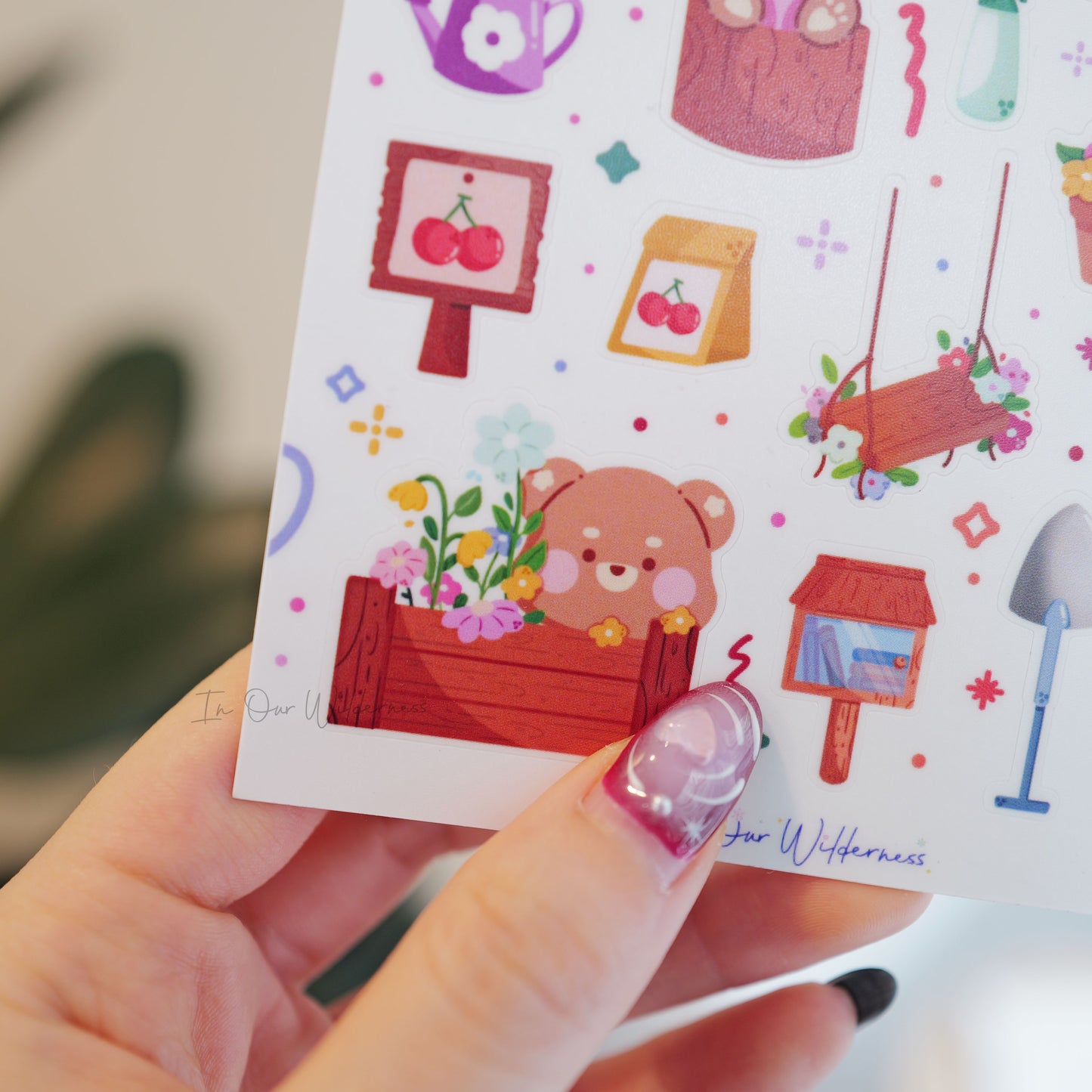 Gardening Stickersheet