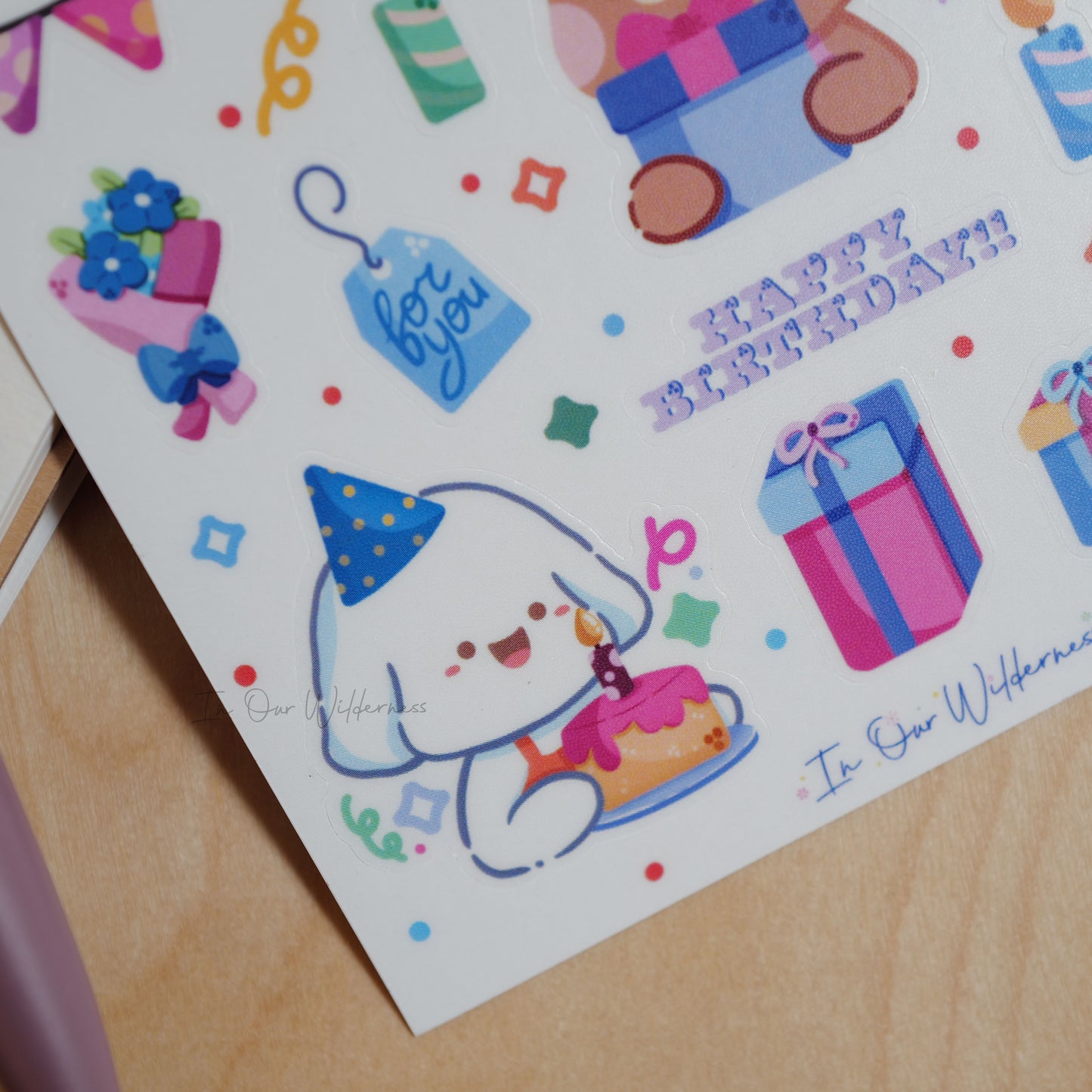 Happy Birthday! Stickersheet