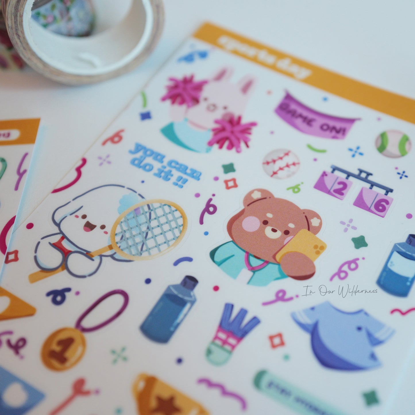 Sports Day Stickersheet