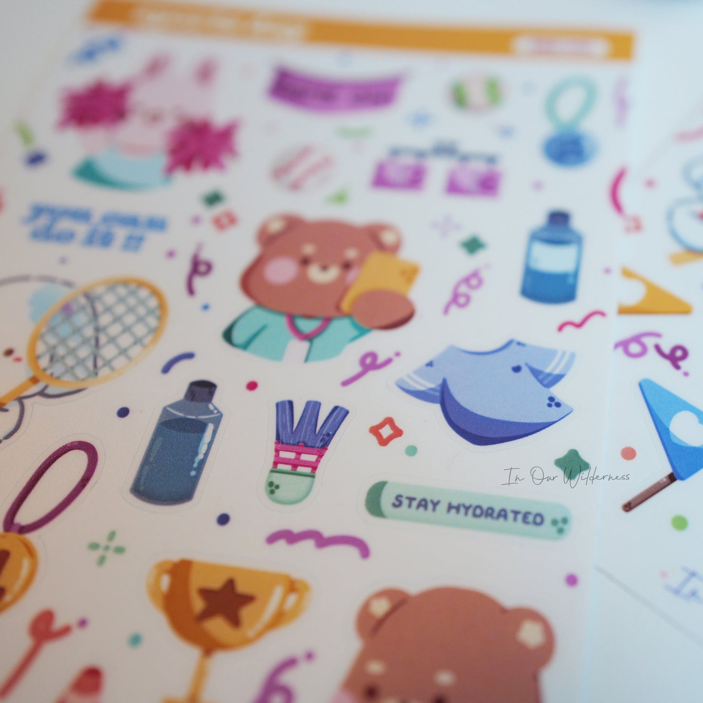 Sports Day Stickersheet