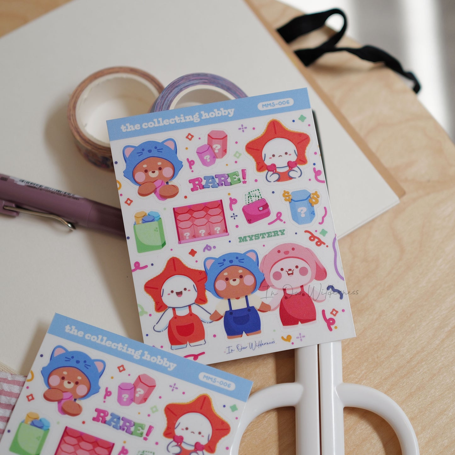 The Collecting Hobby Mini Stickersheet