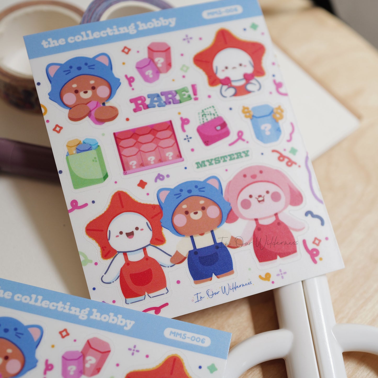 The Collecting Hobby Mini Stickersheet