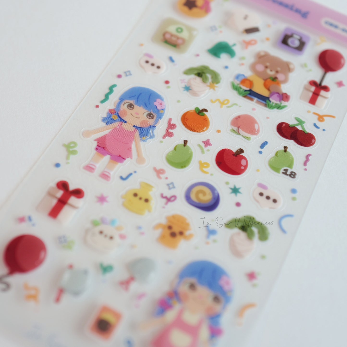 Wilderness Crossing Transparent Stickersheet