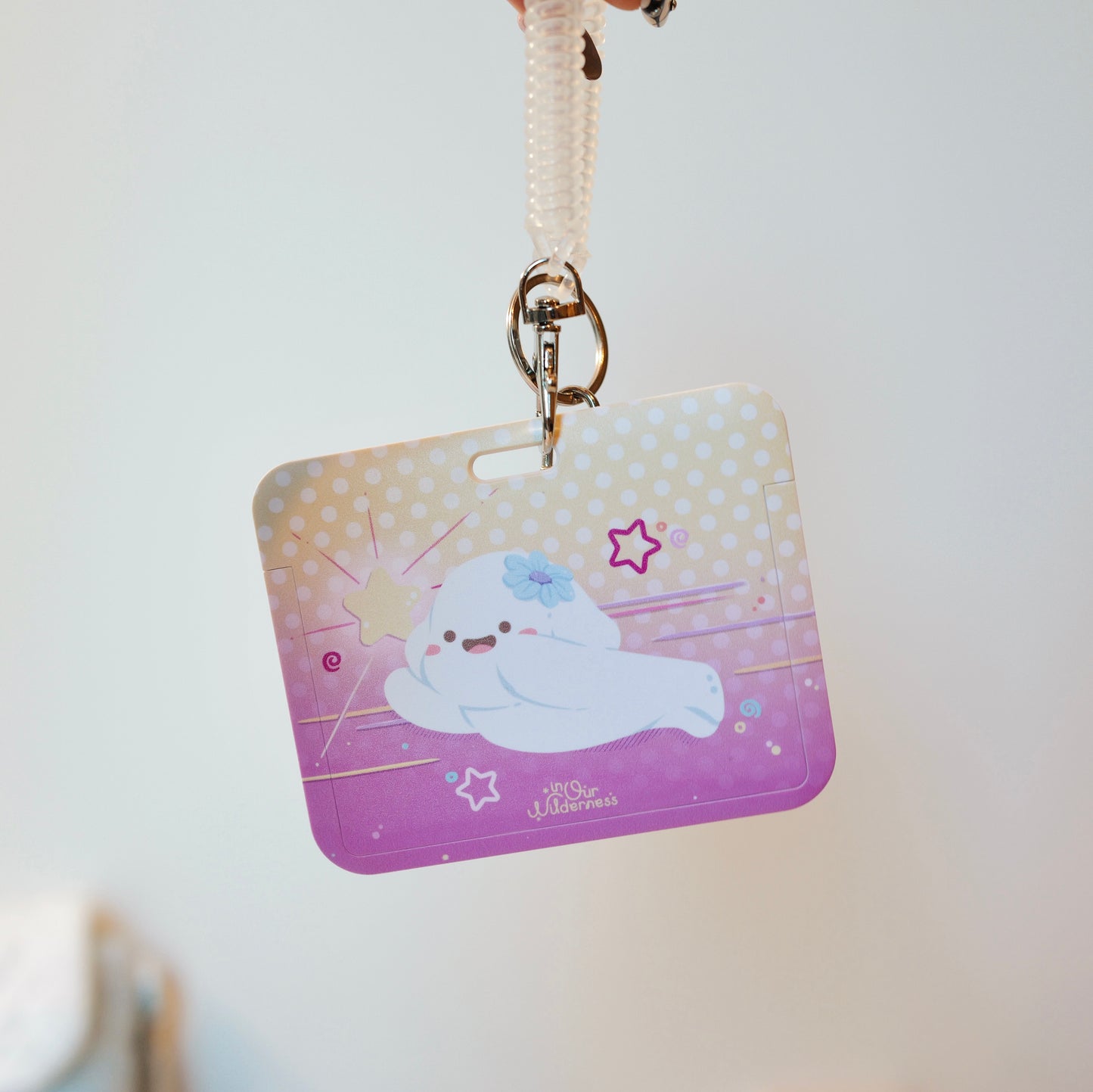 Card Holder Keychain