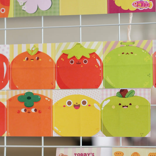Fruit Memo Tape