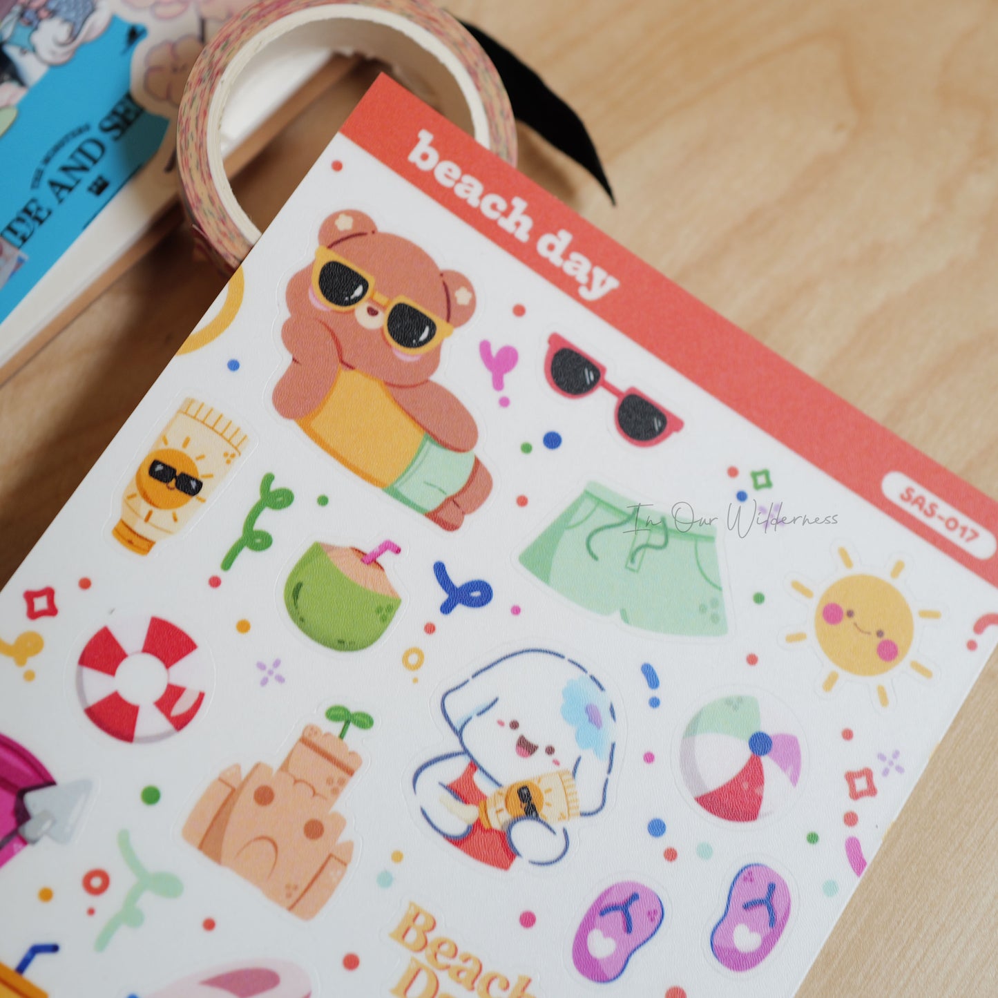 Beach Day Sticker Sheet