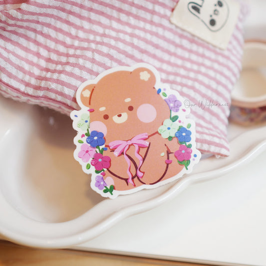Brownie Bow Single Stickers
