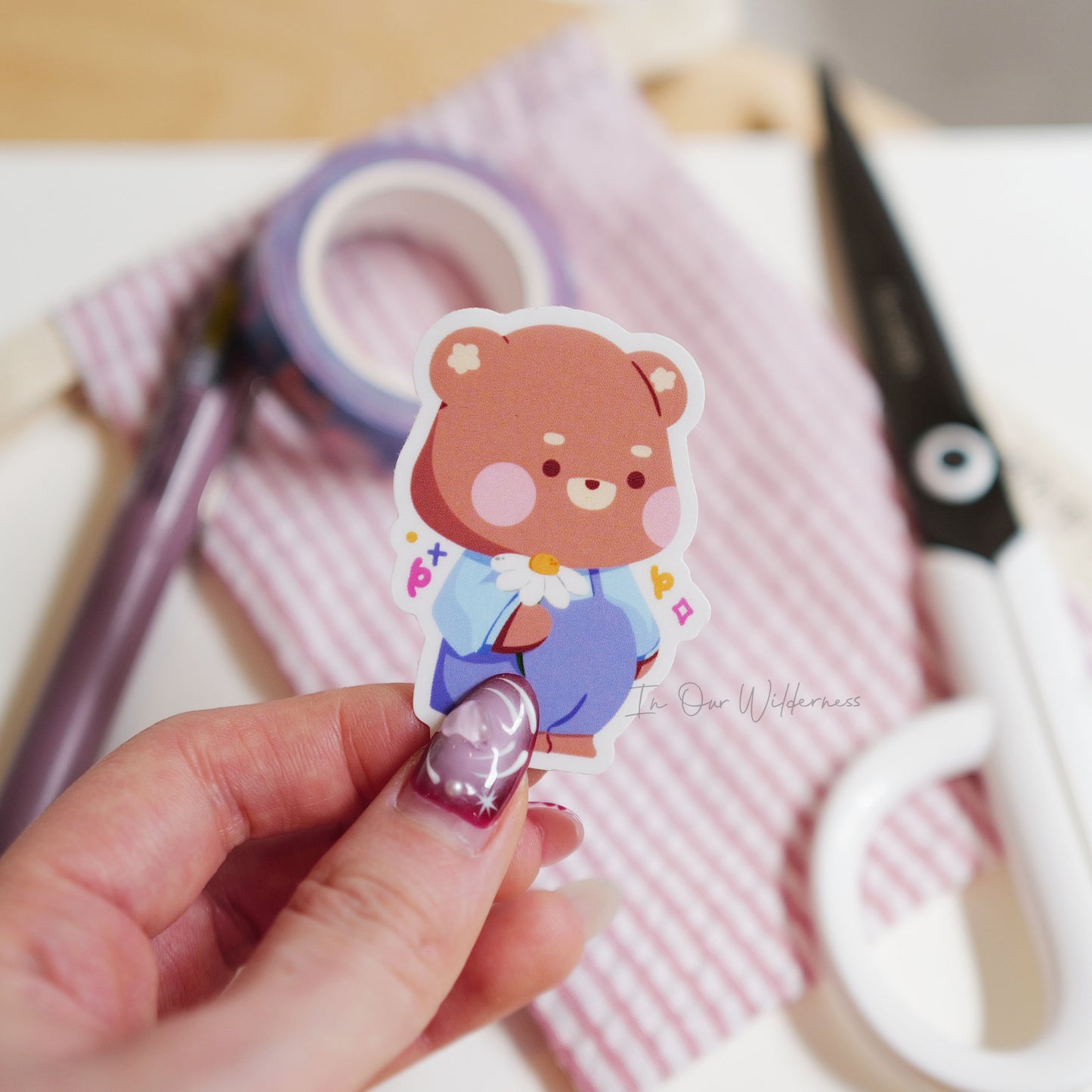 Brownie Daisy Single Sticker