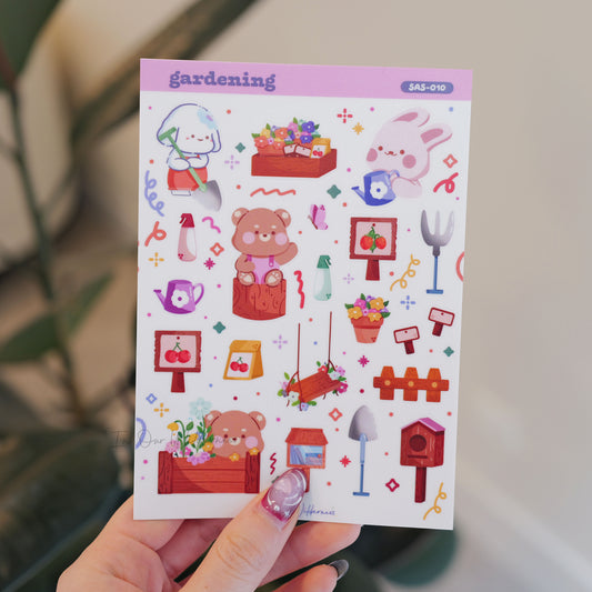 Gardening Stickersheet