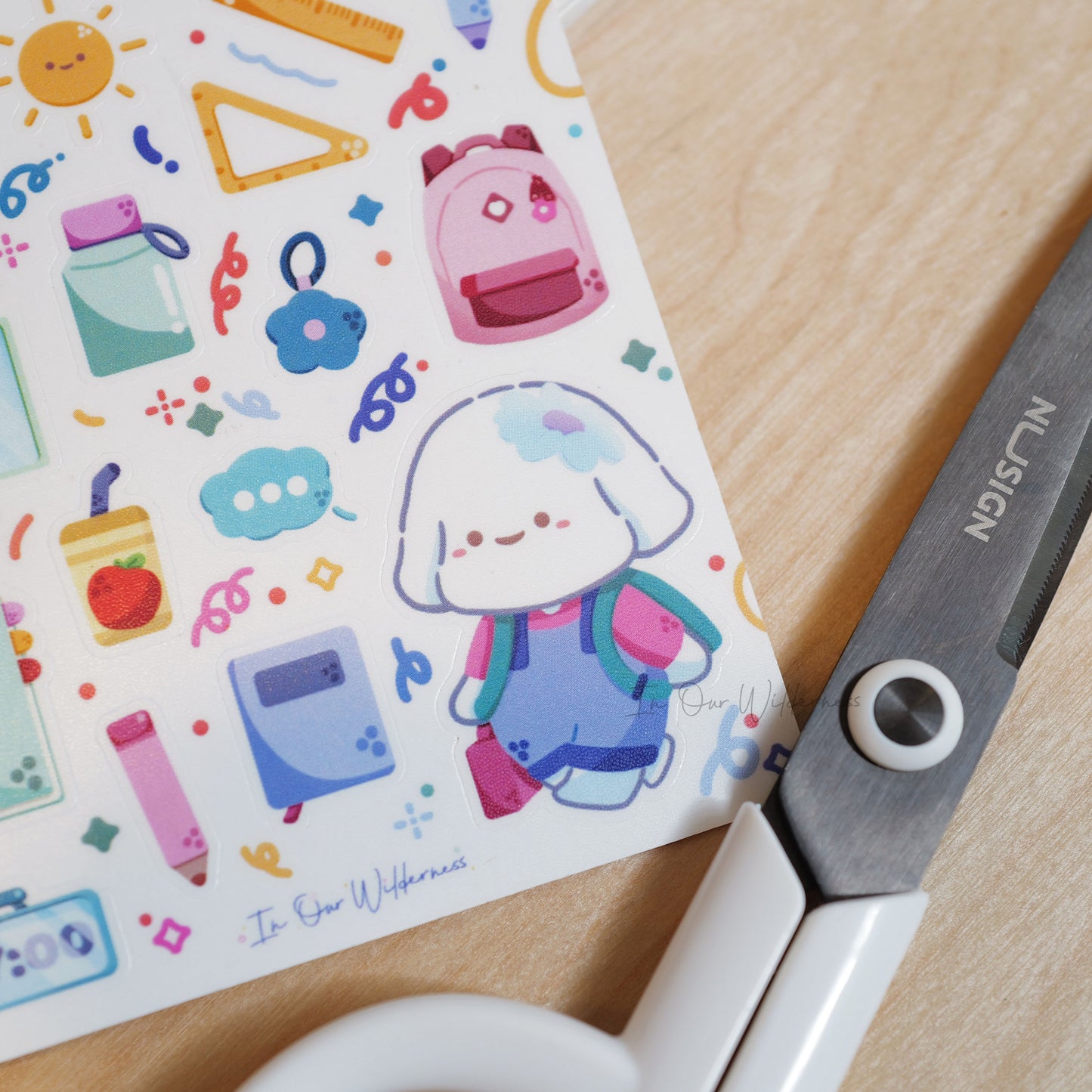 School Days Mini Stickersheet