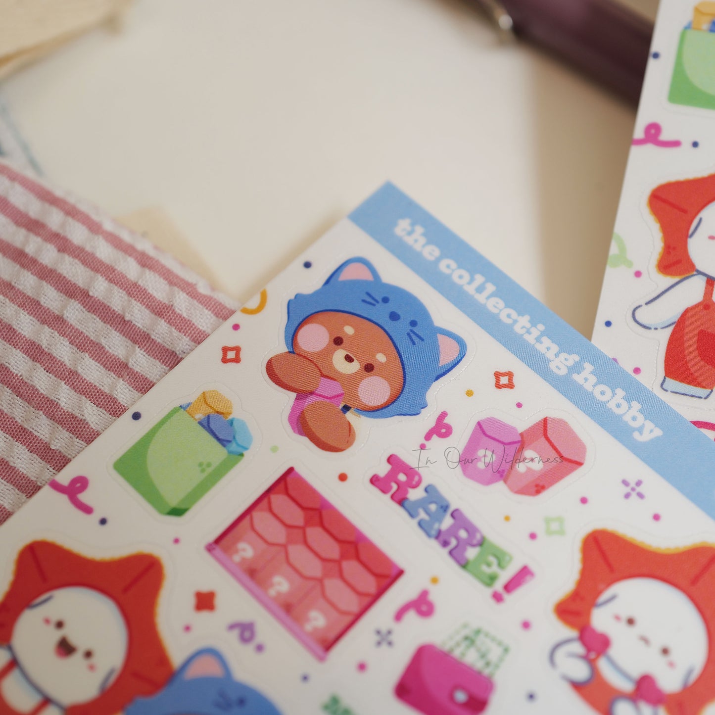 The Collecting Hobby Mini Stickersheet