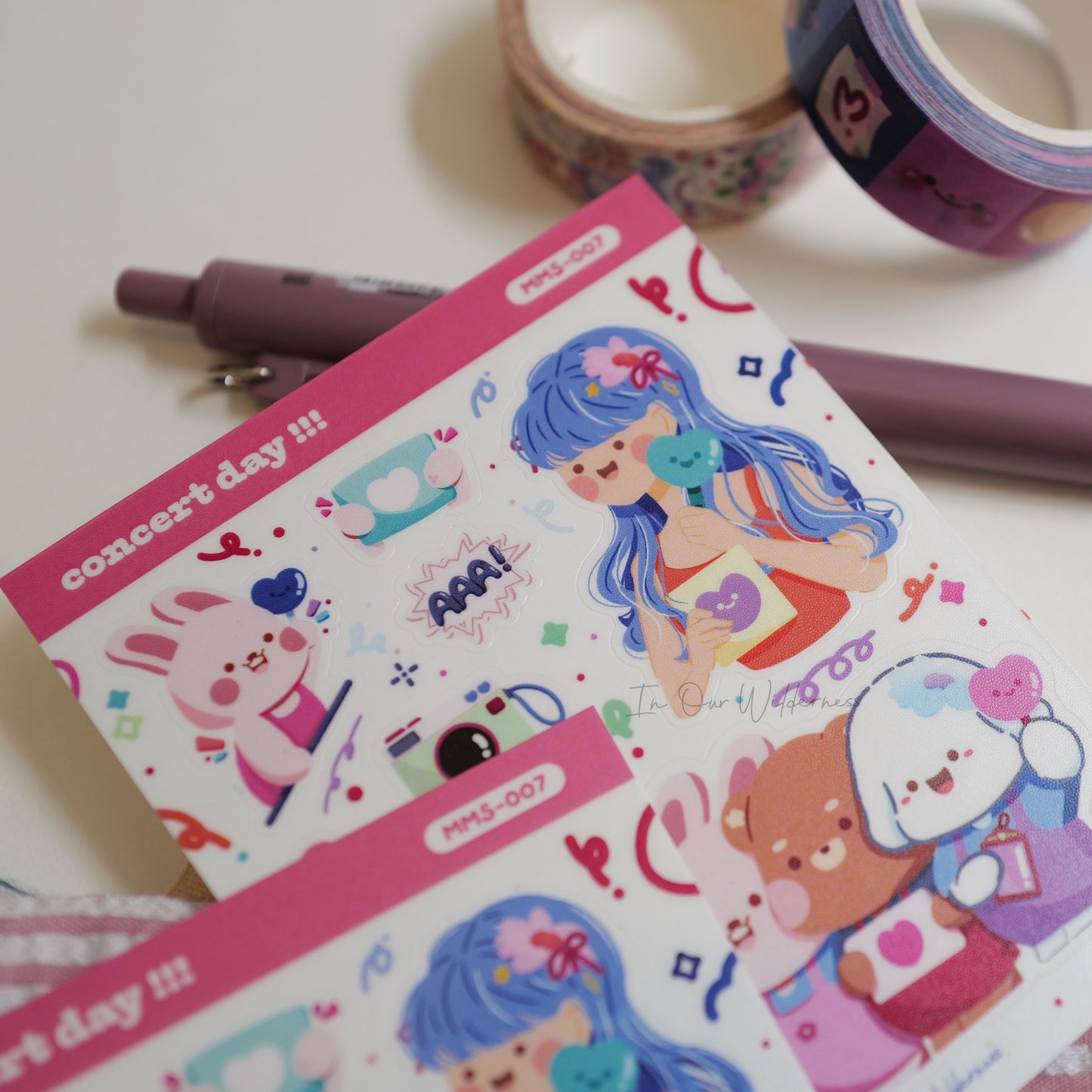 Concert Day Mini Stickersheet